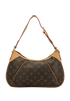 Thames PM, &pound;750, Handbags, Brown, Canvas, Back view